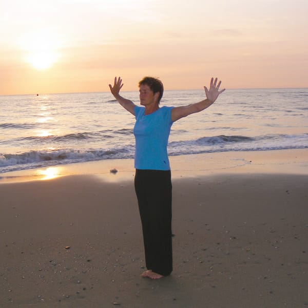 Alda Qigong op het strand